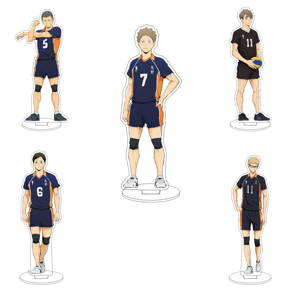 Figma Stand Set - 16CM Anime Haikyuu Sugawara Kōshi Daichi