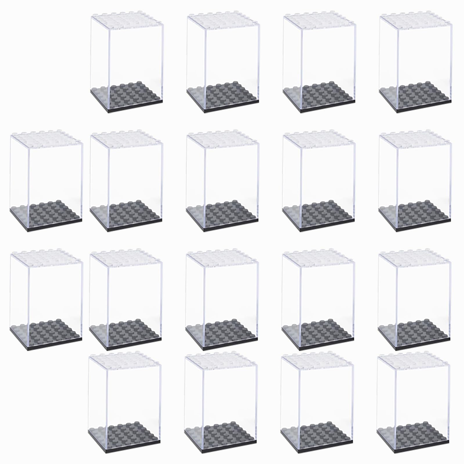 Acrylic Building Block Display - Lego Minifigure Holder 评论和价格