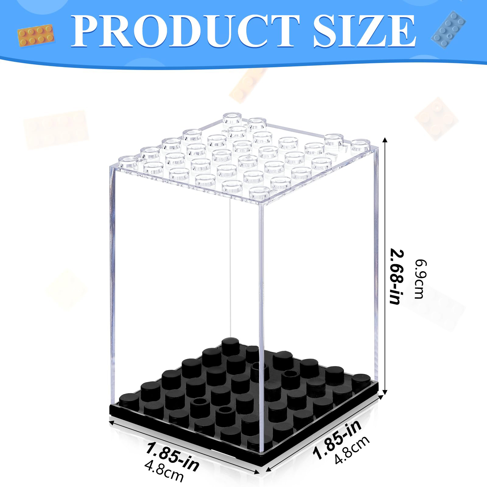 Acrylic Building Block Display - Lego Minifigure Holder 评论和价格