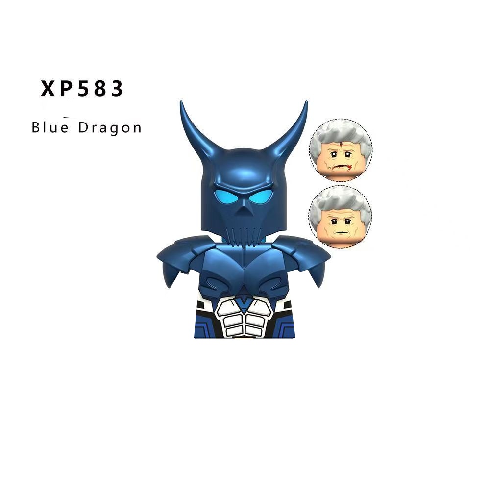 SuicideSquad Peacemaker Blue D - Lego Minifigure Holder 评论和价格