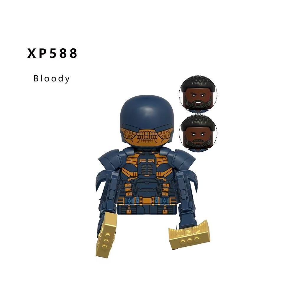 SuicideSquad Peacemaker Blue D - Lego Minifigure Holder 评论和价格